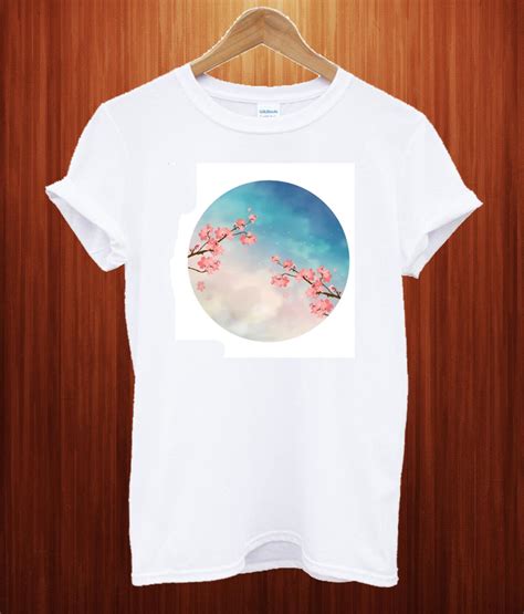 dior cherry blossom t shirt